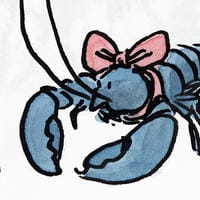 The lobster's name is Barf