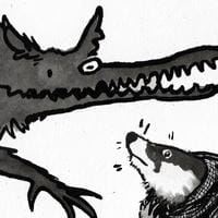 That werewolf better behave himself in this abbey or he's gonna get clobbered